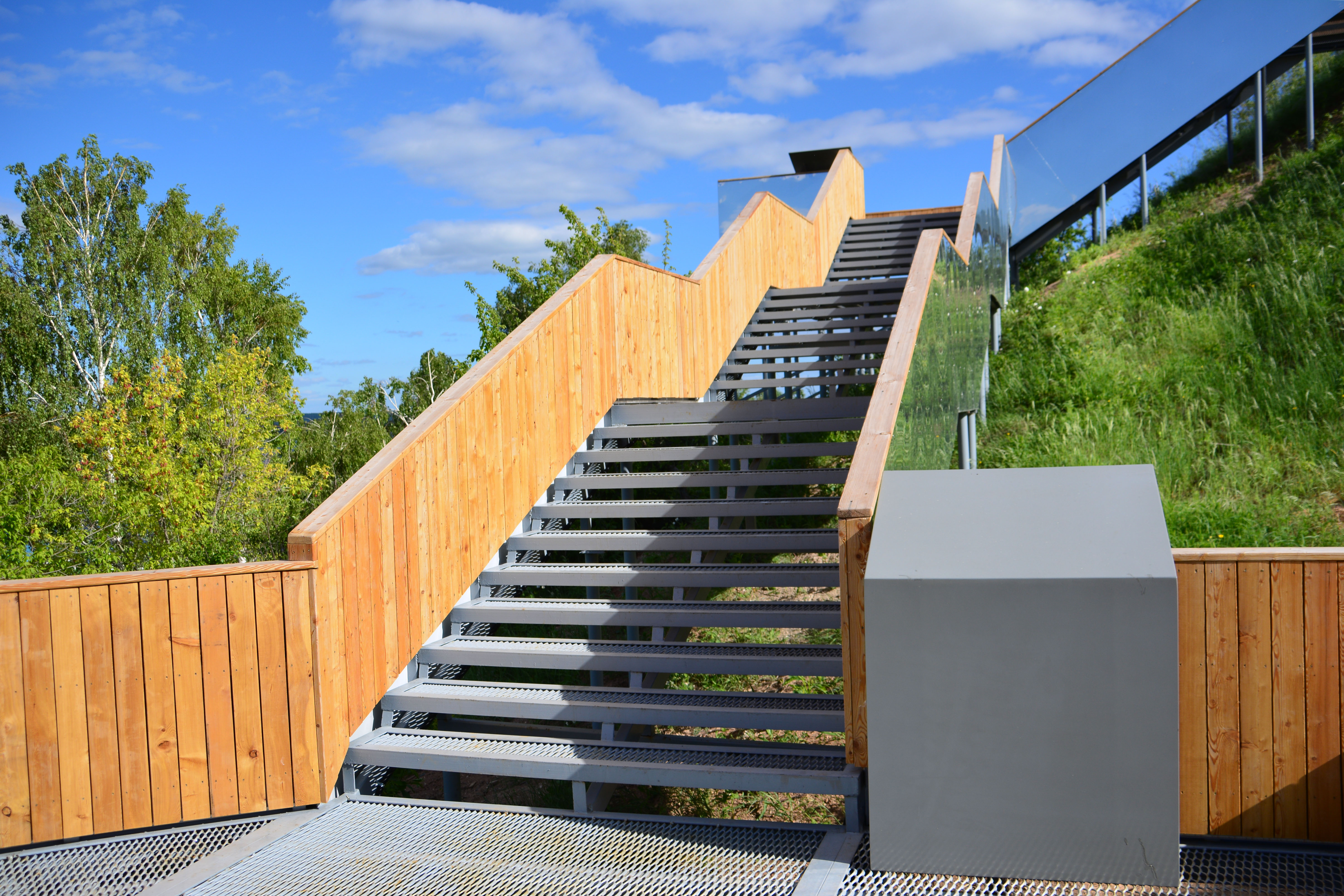création d'escalier extérieur
