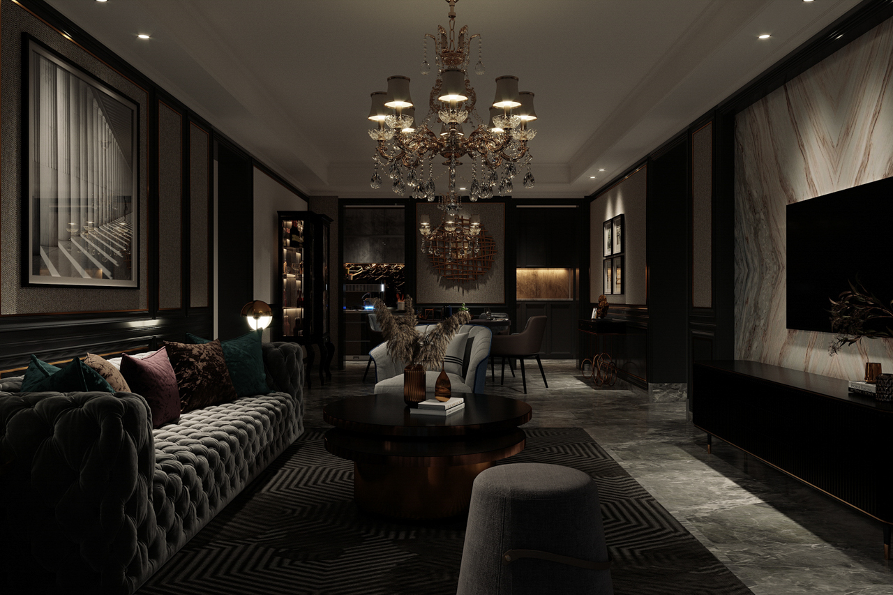 SAS PINO: Couleurs foncées tendances en décoration intérieure